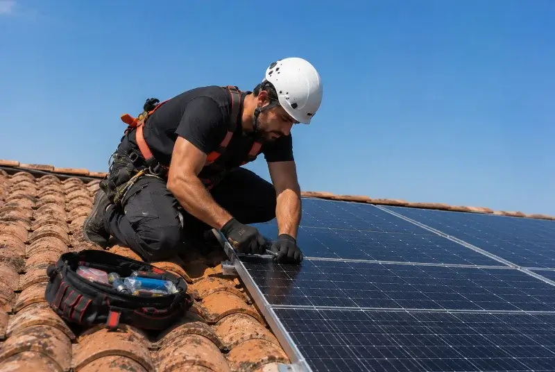 Maintenance et monitoring de panneaux solaires à Eugénie-les-Bains