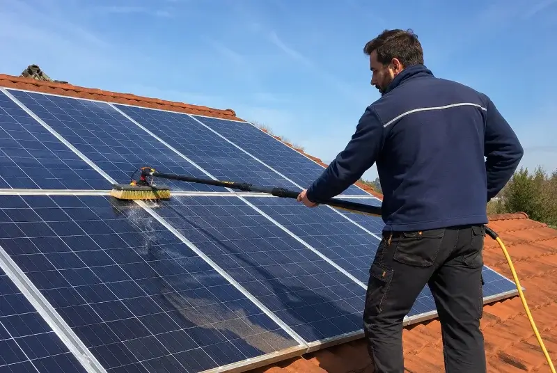 Nettoyage et entretien de panneaux solaires à Eugénie-les-Bains
